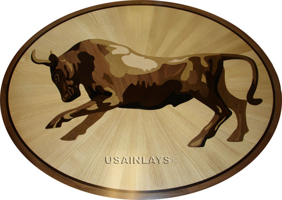 Nautical Wood Medallion by USA Inlays